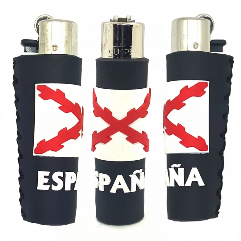 Funda con mechero Cruz de Borgoña. La Tienda de España