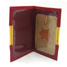 Cartera tarjetero piel bandera España. La Tienda de España