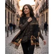 Chal pashmina reversible Las Meninas. La Tienda de España
