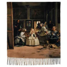 Chal pashmina reversible Las Meninas. La Tienda de España