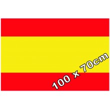 Bandera España balcón o ventana. 100x70cm