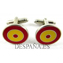 Gemelos Escarapela España. Modelo 07.