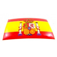 Pegatina relieve bandera España. Modelo 63