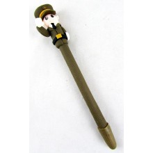 Bolígrafo muñeco Militar.