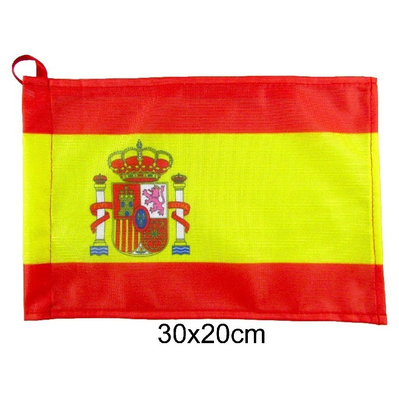 Bandera España 30x20cm para exterior - La Tienda de España