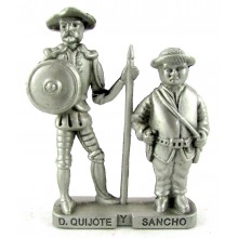 Figura Don Quijote y Sancho Panza