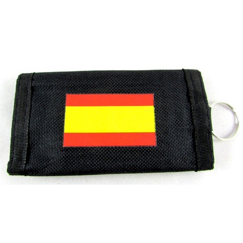 Llavero monedero motero Bandera España. La Tienda de España
