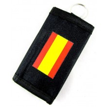 Llavero monedero motero Bandera España. La Tienda de España
