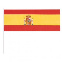 Bandera España animación 80x30cm