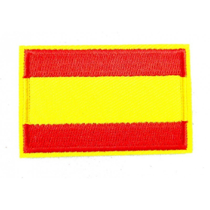 Parche Bandera España color 100% bordada.
