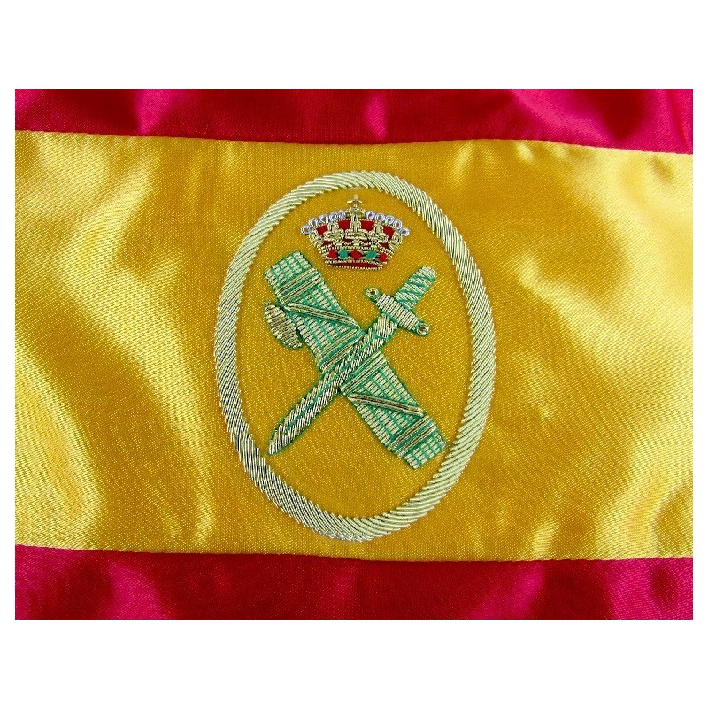 Cinta medida Virgen del Pilar con emblema Guardia Civil metálico
