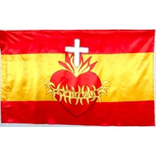 Bandera España Sagrado Corazón de Jesús
