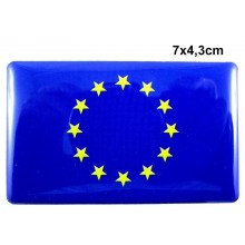 Pegatina bandera Unión Europea. Modelo 119