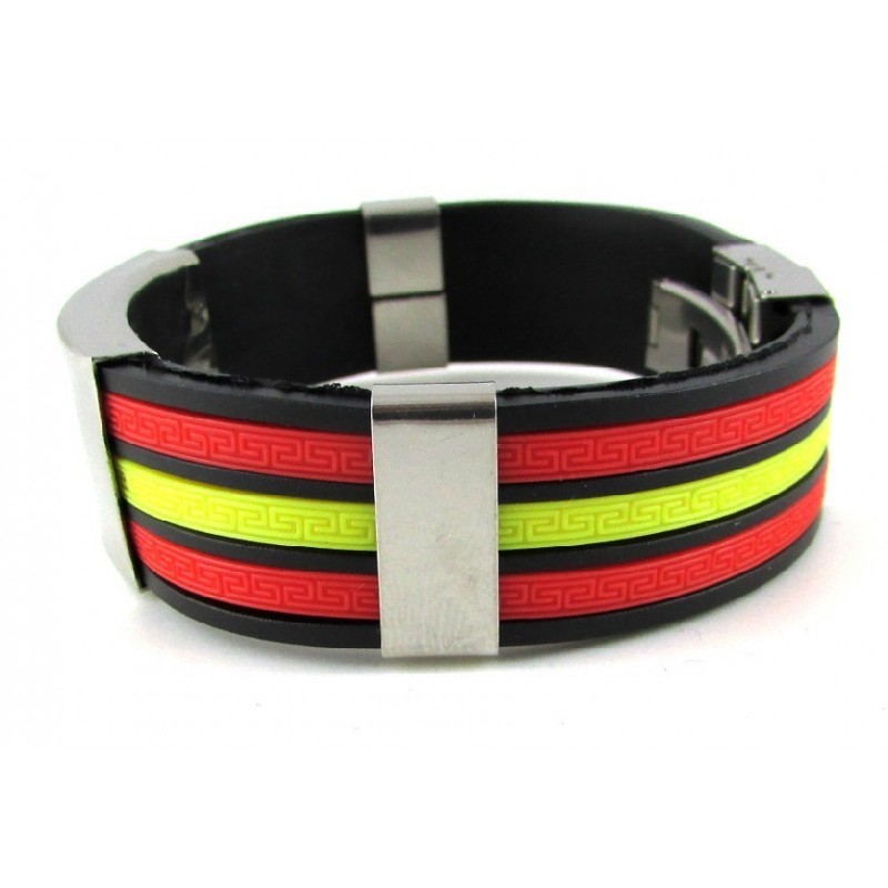  PULSERA . BANDERA DE ESPAÑA P031, Poliéster, Sin gemas.