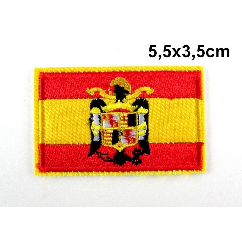  Parche de bandera de país de España bordado : Arte y  Manualidades