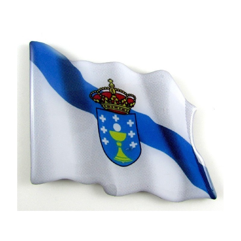 Imán bandera Galicia. Modelo 157
