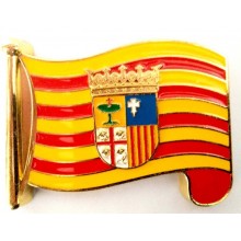 Imán bandera Aragón. Modelo 183