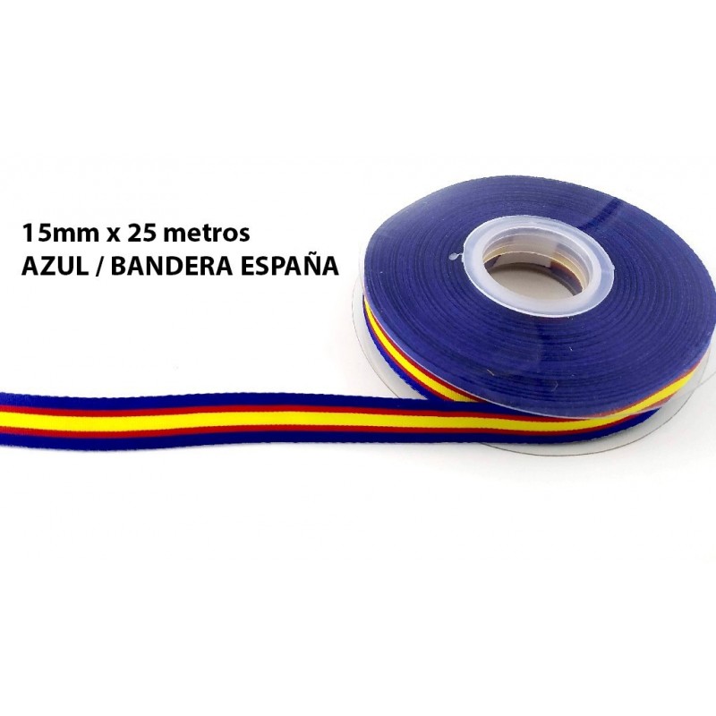 Cinta bandera España ancho 84mm - La Tienda de España