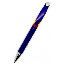 Bolígrafo bandera España. Modelo 012 azul
