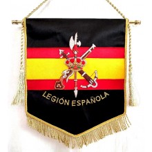 Estandarte Legión Española bordado a mano lujo tamaño pequeño