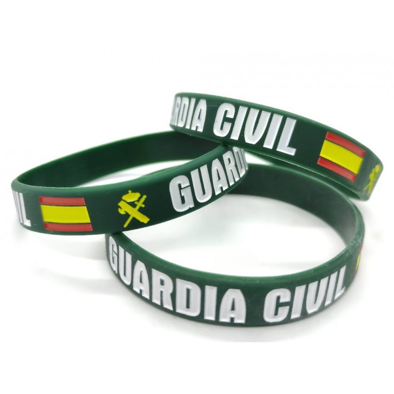 Comprar Pulsera Guardia Civil Chapa España Verde