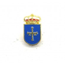 Pin escudo Asturias. Modelo 118