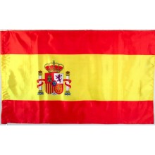 Bandera España raso 225x150cm.