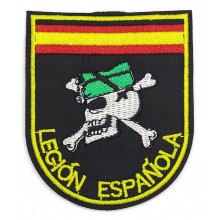 Parche Legión Española calavera. Modelo 102