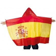 Bandera España poncho 150x90cm
