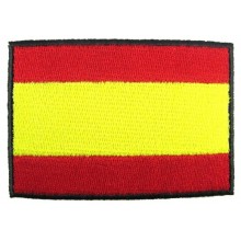 Parche bordado bandera España. 7,5x5cm. Modelo 36
