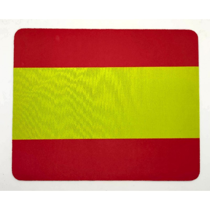 Alfombrilla ratón bandera España sin escudo. La Tienda de España