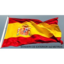 Bandera España para exterior. 4,10x2,75 metros.