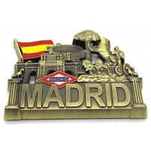 Imán Monumentos Madrid. Modelo 198