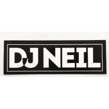 Pegatina DJ NEIL. Modelo DN-044
