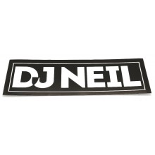 Pegatina DJ NEIL. Modelo DN-044