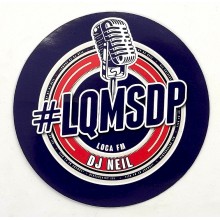 Pegatina 7º Aniversario LQMSDP DJ Neil. Modelo DN-045