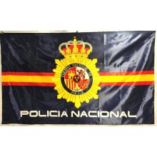 Bandera Policía Nacional, 150x90cm