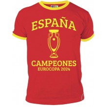 Camiseta España CAMPEONES EUROCOPA 2024. Infantil.