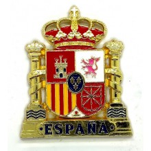 Imán escudo España relieve. Modelo 200