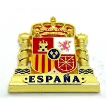 Imán escudo España relieve. Modelo 200