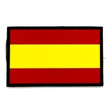 Parche 3D velcro Bandera España sin escudo. Modelo 116