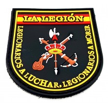 Parche 3D velcro Legión Española. Modelo 119