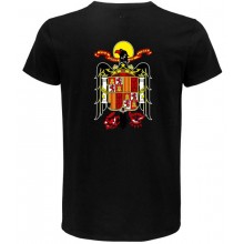 Camiseta Águila de San Juan negra. Modelo 617