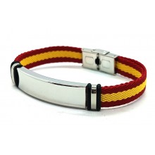 Pulsera bandera España. Modelo 10385