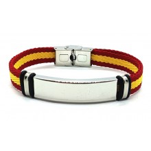 Pulsera bandera España. Modelo 10385