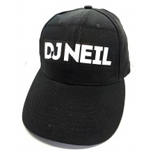 Gorra DJ NEIL negra adulto