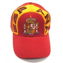 Gorra bandera y escudo España. Modelo 07