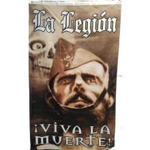 Bandera Legión Viva La Muerte 150x90cm