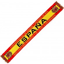 Bufanda España "Dos gotas de sangre... Modelo 015