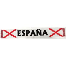 Bufanda España Cruz de Borgoña. Modelo 019